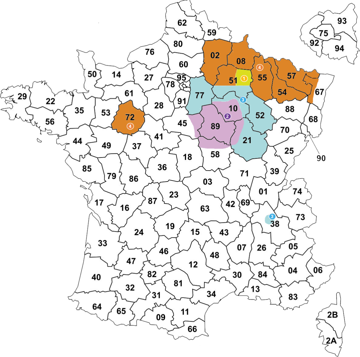contacts techniciens de culture par zone géographique pour multiplication